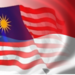 bendera indonesia-Malaysia