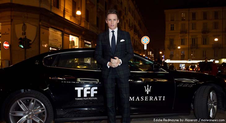 Eddie Redmayne Terima Maserati Award pada Festival Film Turin ed