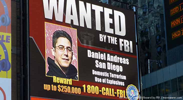 fbi most wanted billboard