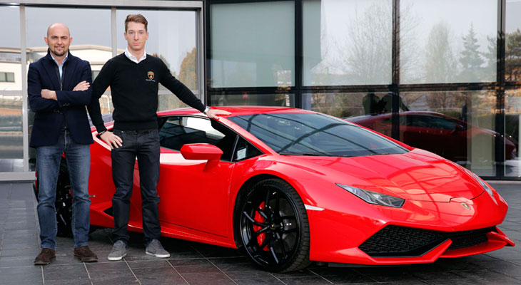 Giorgio Sanna & Mirko Bortolotti (Foto: Lamborghini)