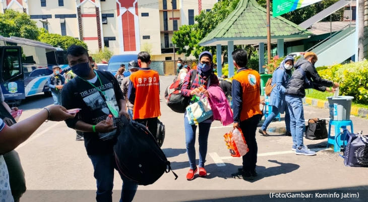 Migran tiba di Suraya