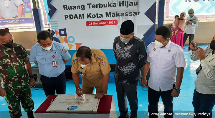 20211122-danny-pomanto-resmikan-rth-pdam-makassar
