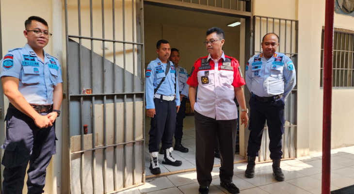 2023_06_22 Kadivpas Kanwil Kemenkumham Jatim, Teguh Wibowo saat mengunjungi rutan