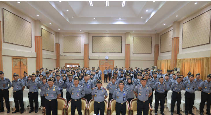 2024_04_16 Peserta Apel Pagi Pasca Libur Lebaran dan Halal Bihalal Idulfitri