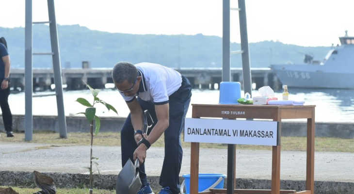 2024-05-24 Danlantamal VI Makassar Dampingi Wapres RI Melaksanakan Kunker di Lanal Mamuju