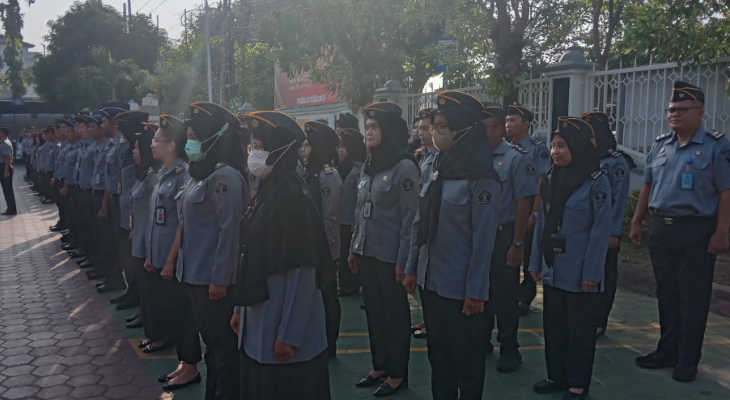 2024-07-22 Dalam Mengikuti Apel Kadivimin Ingatkan Kedisiplinan Pegawai