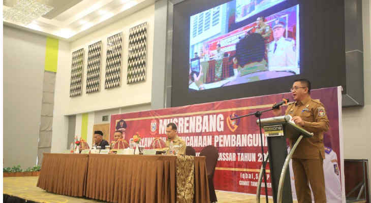 2024-01-21 (Publis) Plh Sekda Makassar Buka Musrenbang Kecamatan Tamalanrea