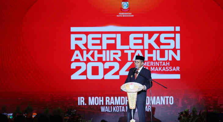 2024-12-28 (Publis) Danny Pomanto Ungkap Bukti Makassar Kota Dunia di Refleksi Akhir Tahun 2024