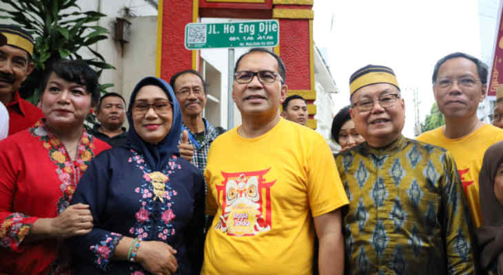 2025-02-08 (Publis) Danny Pomanto Resmikan Nama Jalan Jampea Jadi Hoo Eng
