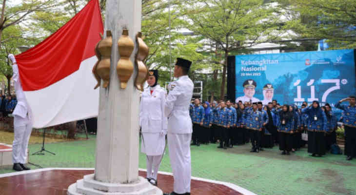 2025-05-19(PUBLIS) Aliyah Mustika Ilham Pimpin Upacara Peringatan Harkitnas ke-117
