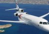 Presiden Serahkan Falcon 8X ke TNI, Perkuat Mobilitas Strategis TNI AU